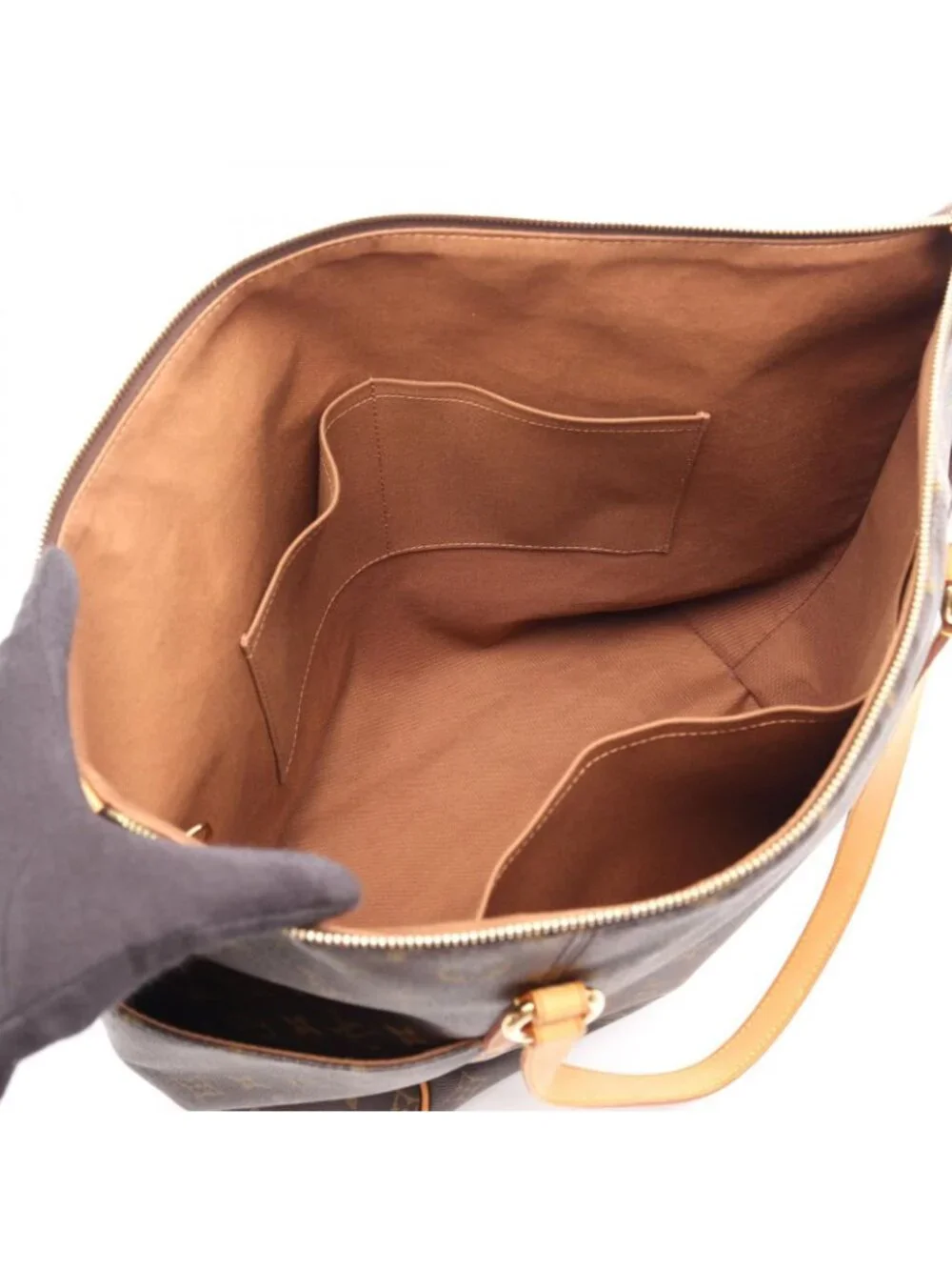 Louis Vuitton Tote Bag Totally GM Monogram Canvas Leather
